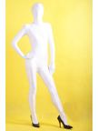 White Unisex Fullbody Spandex Zentai Suit White Unisex Fullbody Spandex Zentai Suit